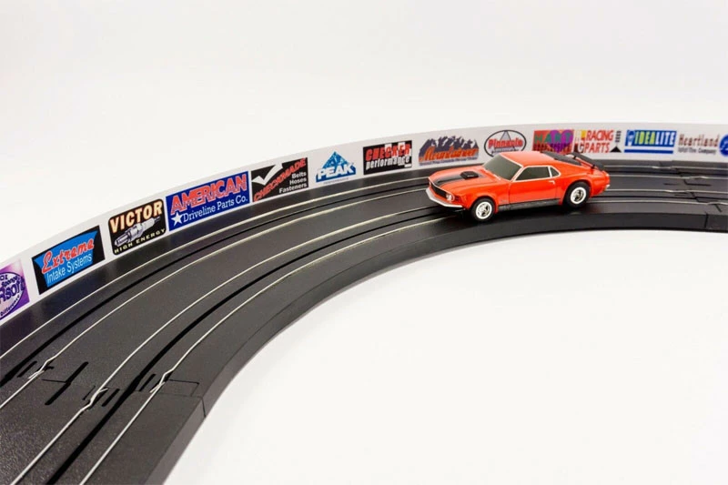 Innovative Hobby PhotoReal Slot Car Guard Rail Set - Model Motoring Logos Style 1 - 3x31-Inch Sections 3 Innovative Hobby PhotoReal Slot Car Guard Rail Set - Model Motoring Logos Style 1 - 3x31-Inch Sections