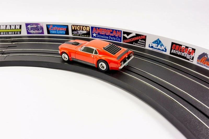 Innovative Hobby PhotoReal Slot Car Guard Rail Set - Model Motoring Logos Style 1 - 3x31-Inch Sections 5 Innovative Hobby PhotoReal Slot Car Guard Rail Set - Model Motoring Logos Style 1 - 3x31-Inch Sections - Image 3