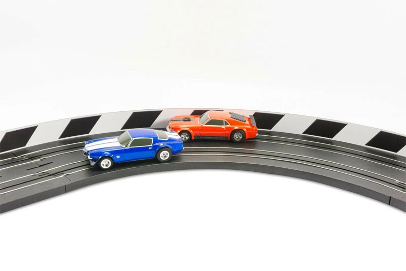 Innovative Hobby PhotoReal Slot Car Guard Rail Set - Model Motoring Black & White Style 6 - 3x31-Inch Sections 3 Innovative Hobby PhotoReal Slot Car Guard Rail Set - Model Motoring Black & White Style 6 - 3x31-Inch Sections