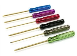 Integy Lightweight Ti-Nitride Hex Allen Wrench Set (6)