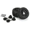 Pro-Line Trencher LP 2.8 Low Profile Tires On Raid Black 6x30 Fr/Rr Wheels (2) 2 Pro-Line Trencher LP 2.8 Low Profile Tires On Raid Black 6x30 Fr/Rr Wheels (2) -RC Superstore PRO1015910 2 70352.1562674235