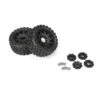 Pro-Line (Black) 1/6 Badlands MX57 Front/Rear 5.7” Tires Mounted On Raid 8x48 Removable 24mm Hex Wheels (2): X-MAXX 2 Pro-Line (Black) 1/6 Badlands MX57 Front/Rear 5.7” Tires Mounted On Raid 8x48 Removable 24mm Hex Wheels (2): X-MAXX -RC Superstore PRO1019811 2 16663.1717681669