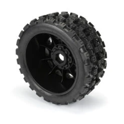 Pro-Line (Black) 1/6 Badlands MX57 Front/Rear 5.7” Tires Mounted On Raid 8x48 Removable 24mm Hex Wheels (2): X-MAXX -RC Superstore PRO1019811 4 97501.1686248945