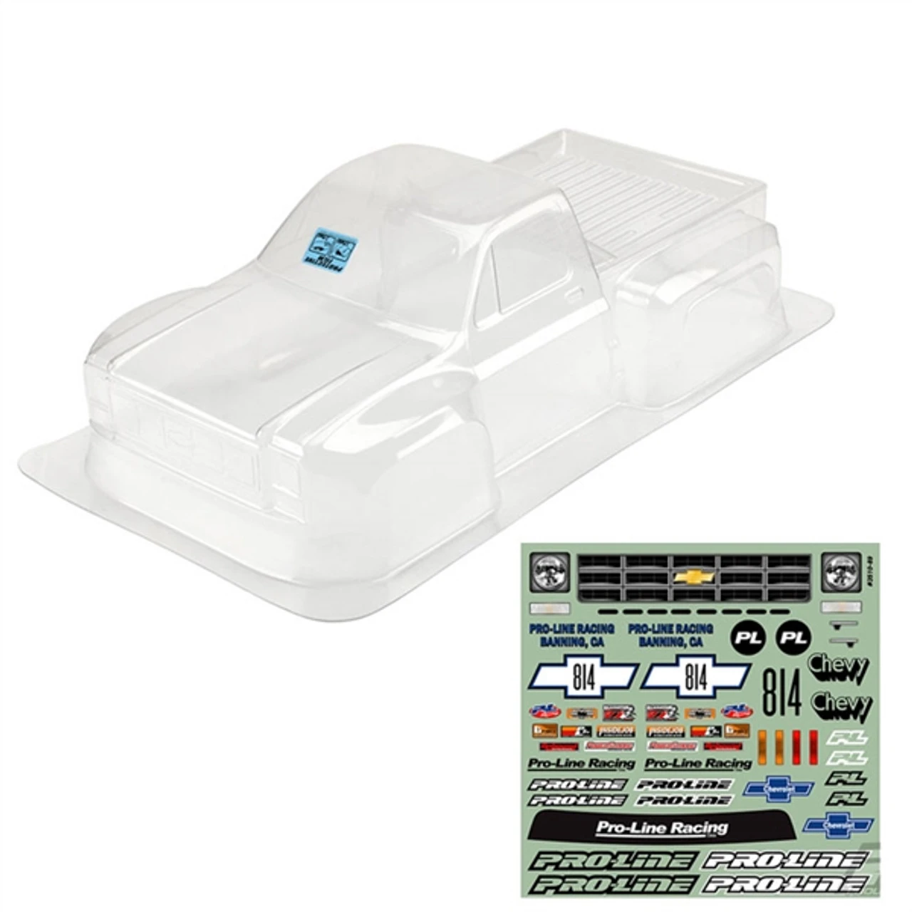 Pro-Line 1978 Chevy C-10 Race Truck Clear Body For SC Trucks 4 Pro-Line 1978 Chevy C-10 Race Truck Clear Body For SC Trucks - Image 2