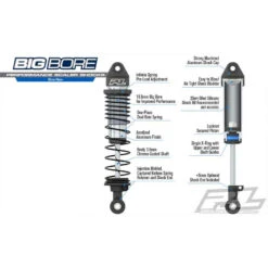 Pro-Line Big Bore 90mm-95mm Scaler Shocks For Rock Crawlers Front/Rear -RC Superstore PRO634300 5 42547.1595381737