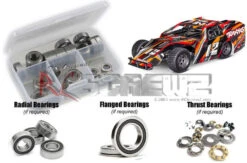 RC Screwz Traxxas Slash Modified Oval (104354-74) Rubber Shielded Bearing Kit