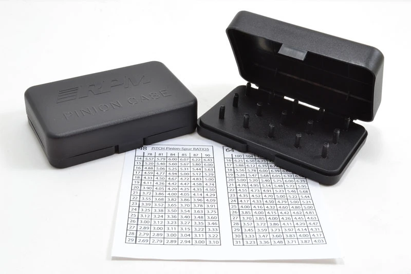 RPM Black Pinion Gear Carrying Case 3 RPM Black Pinion Gear Carrying Case