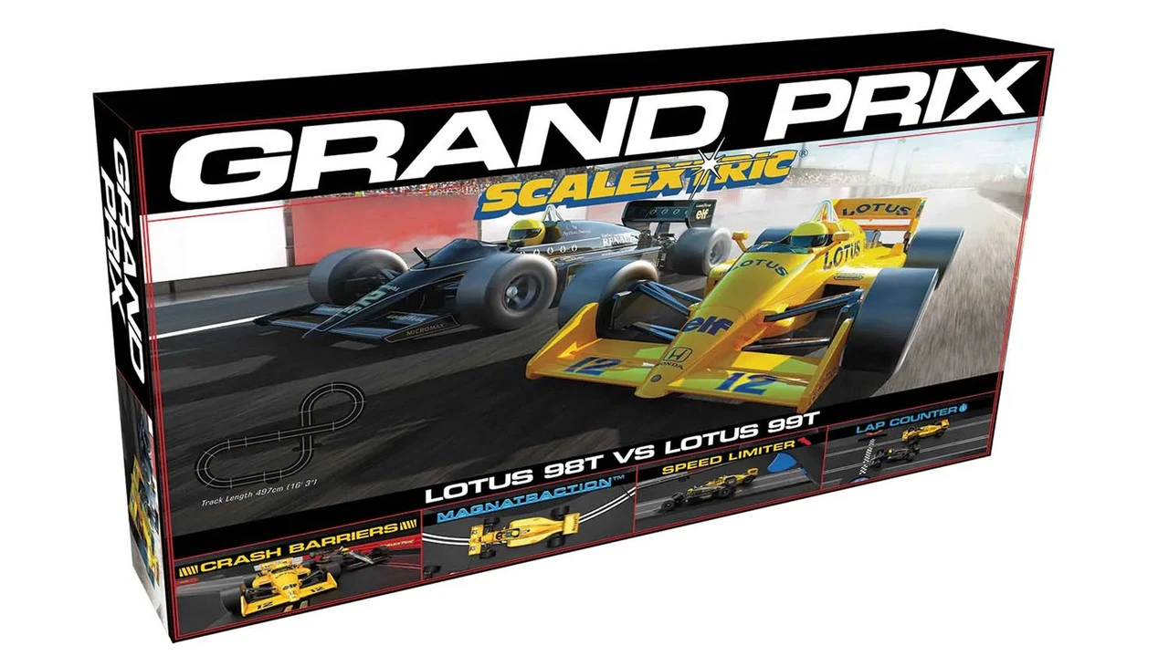 Scalextric 1980s Grand Prix 1/32 Slot Car Track Set 3 Scalextric 1980s Grand Prix 1/32 Slot Car Track Set