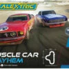 Scalextric Muscle Car Mayhem 1/32 Slot Car Track Set -RC Superstore SCA C1449T 29358.1703185458