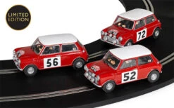 Scalextric 1965 Monte Carlo Rally Mini Triple Pack 1/32 Slot Car