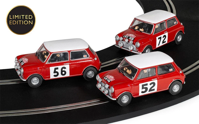 Scalextric 1965 Monte Carlo Rally Mini Triple Pack 1/32 Slot Car 3 Scalextric 1965 Monte Carlo Rally Mini Triple Pack 1/32 Slot Car