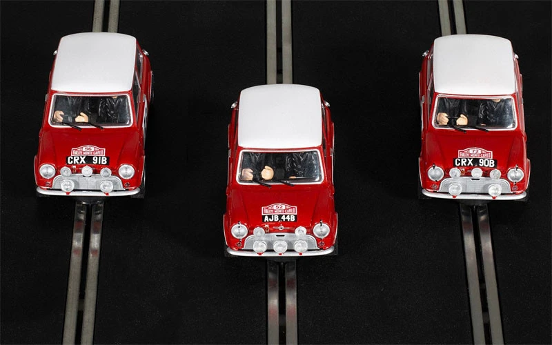 Scalextric 1965 Monte Carlo Rally Mini Triple Pack 1/32 Slot Car 4 Scalextric 1965 Monte Carlo Rally Mini Triple Pack 1/32 Slot Car - Image 2