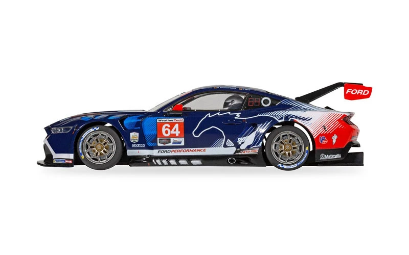 Scalextric Ford Mustang GT3 - Multimatic Motorsports - 24 Hours Of Daytona 2024 1/32 Slot Car 4 Scalextric Ford Mustang GT3 - Multimatic Motorsports - 24 Hours Of Daytona 2024 1/32 Slot Car - Image 2