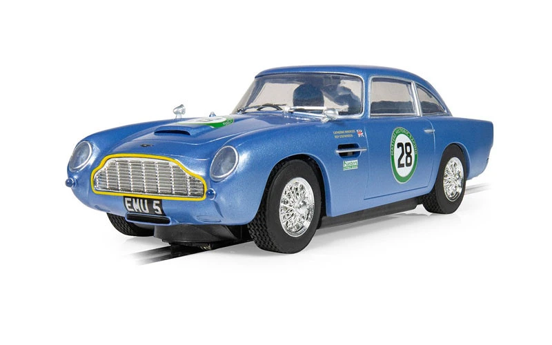 Scalextric Aston Martin DB5 - Blue / Yellow - Historic GT Racing 1/32 Slot Car 3 Scalextric Aston Martin DB5 - Blue / Yellow - Historic GT Racing 1/32 Slot Car