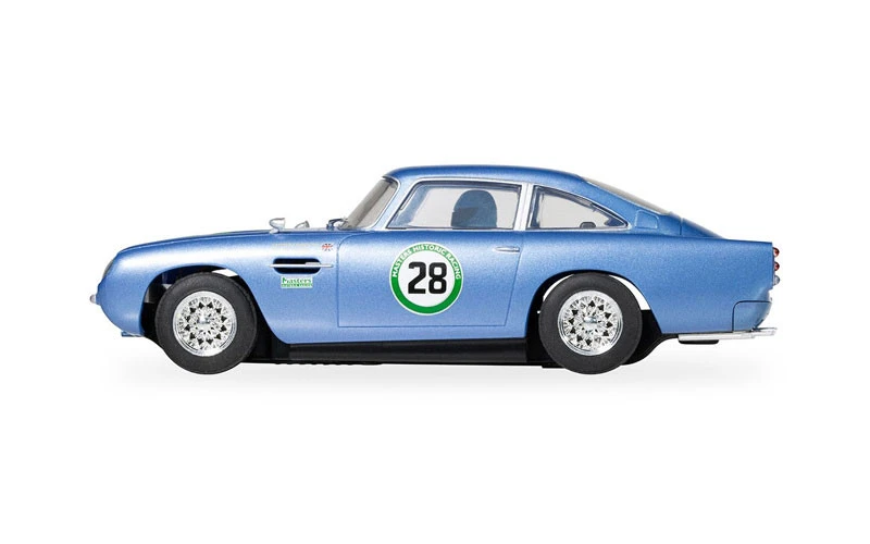 Scalextric Aston Martin DB5 - Blue / Yellow - Historic GT Racing 1/32 Slot Car 4 Scalextric Aston Martin DB5 - Blue / Yellow - Historic GT Racing 1/32 Slot Car - Image 2