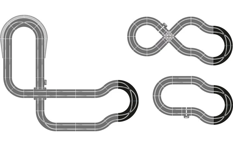 Scalextric 1/32 Racing Curves Track Accessory Pack 3 Scalextric 1/32 Racing Curves Track Accessory Pack