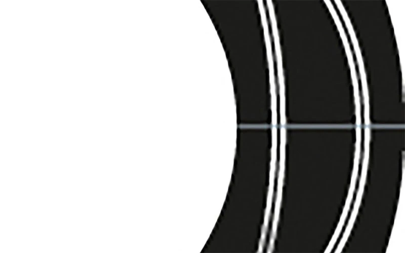 Scalextric 1/32 Racing Curves Track Accessory Pack 4 Scalextric 1/32 Racing Curves Track Accessory Pack - Image 2