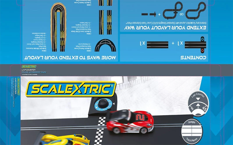 Scalextric 1/32 Lap Counter Accessory Pack 4 Scalextric 1/32 Lap Counter Accessory Pack - Image 2