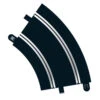 Scalextric 1/32 Radius 2 10° Banked Curve 45° (2) 1 Scalextric 1/32 Radius 2 10° Banked Curve 45° (2) -RC Superstore SCA C8296 2 13677.1675376526