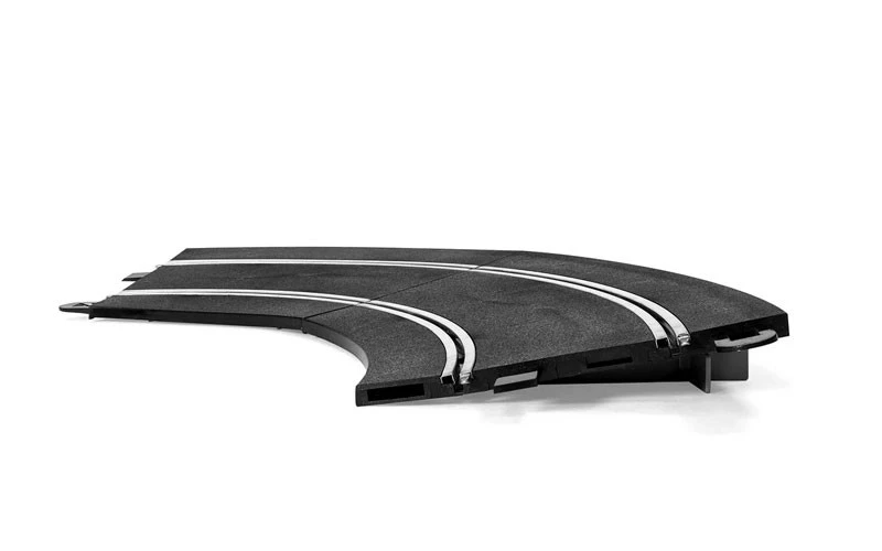 Scalextric 1/32 Radius 2 10° Banked Curve 45° (2) 4 Scalextric 1/32 Radius 2 10° Banked Curve 45° (2) - Image 2