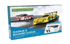 Scalextric 1/32 Radius 3 10° Banked Curve 45° (2) -RC Superstore SCA C8297 5 39101.1683839537
