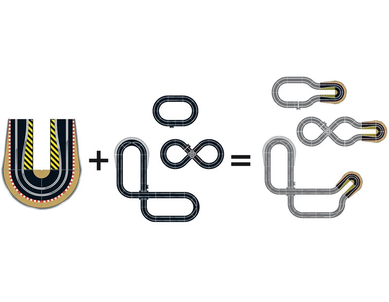 Scalextric Track Extension Pack 3 4 Scalextric Track Extension Pack 3 - Image 2