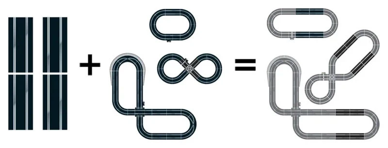 Scalextric Track Extension Pack 4 4 Scalextric Track Extension Pack 4 - Image 2