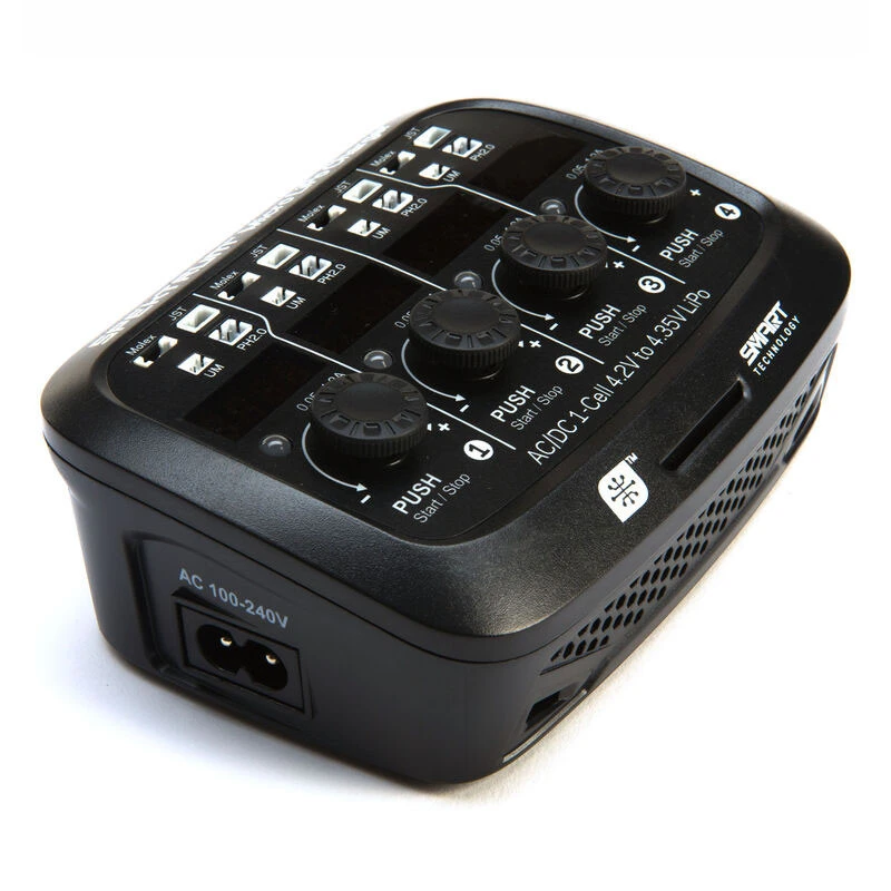 Spektrum S44 Micro 4 Port AC/DC 1S LiPo Charger 5 Spektrum S44 Micro 4 Port AC/DC 1S LiPo Charger - Image 3