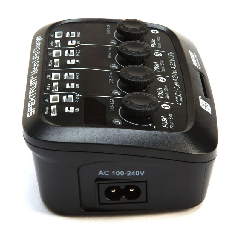 Spektrum S44 Micro 4 Port AC/DC 1S LiPo Charger 6 Spektrum S44 Micro 4 Port AC/DC 1S LiPo Charger - Image 4