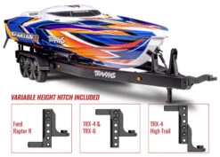 Traxxas Triple-Axle Boat Trailer: Spartan & DCB M41 Catamaran -RC Superstore TRA10350 5 87357.1712248285