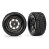 Traxxas Dirt Oval Graphite Gray Wheels With Hoosier Tires (4WD Front/Rear, 2WD Rear Only) (2) 2 Traxxas Dirt Oval Graphite Gray Wheels With Hoosier Tires (4WD Front/Rear, 2WD Rear Only) (2) -RC Superstore TRA10474X 52411.1750171823