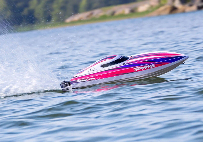 Traxxas Disruptor VXL-4s Brushless Race Boat W/ Rapid-Right Self-Righting COMBO W/4S & Charger 6 Traxxas Disruptor VXL-4s Brushless Race Boat W/ Rapid-Right Self-Righting COMBO W/4S & Charger - Image 4