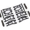Traxxas Black HD WideMaxx Suspension Kit: Mini Maxx