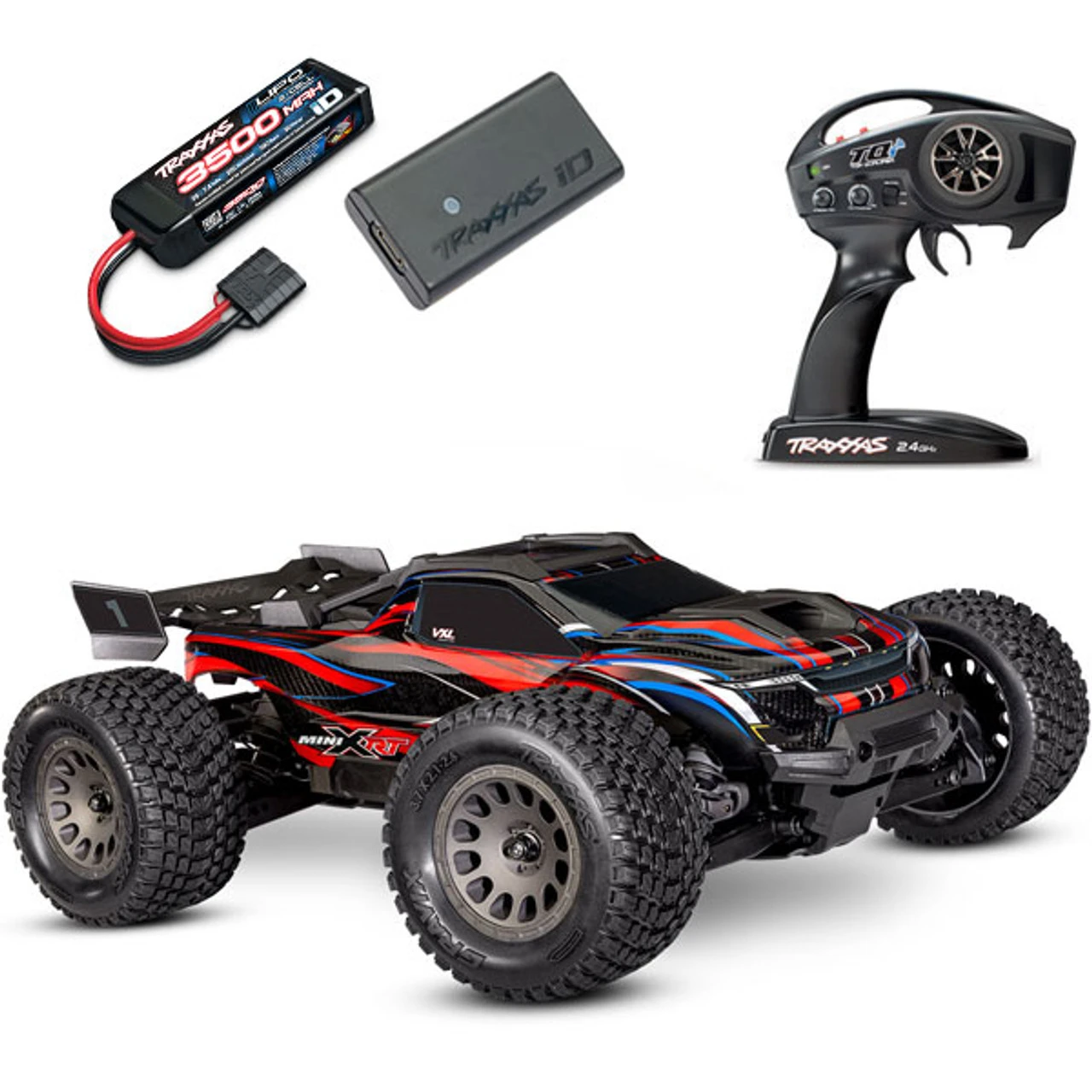 Traxxas Mini XRT 4WD Brushless RTR RC Monster Truck W/ID Lipo Battery & USB-C Charger 3 Traxxas Mini XRT 4WD Brushless RTR RC Monster Truck W/ID Lipo Battery & USB-C Charger