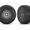 Traxxas 1.4" Gray Wheels With BFG Mud-Terrain Tires (2) -RC Superstore TRA10870 GRAY 08050.1757701109