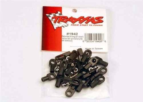 Traxxas Rod Ends W/Hollow Balls & Screws 3 Traxxas Rod Ends W/Hollow Balls & Screws