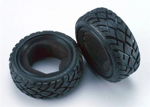 Traxxas Bandit Anaconda 2.2" Front Street Tires W/Foam Inserts 3 Traxxas Bandit Anaconda 2.2" Front Street Tires W/Foam Inserts