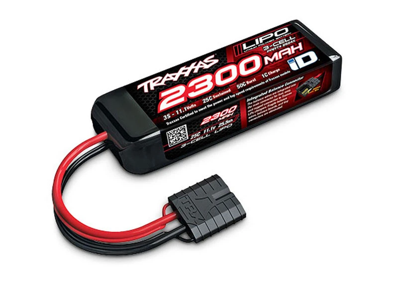 Traxxas 2300mAh 11.1V 3-Cell 25C LiPo Battery 3 Traxxas 2300mAh 11.1V 3-Cell 25C LiPo Battery