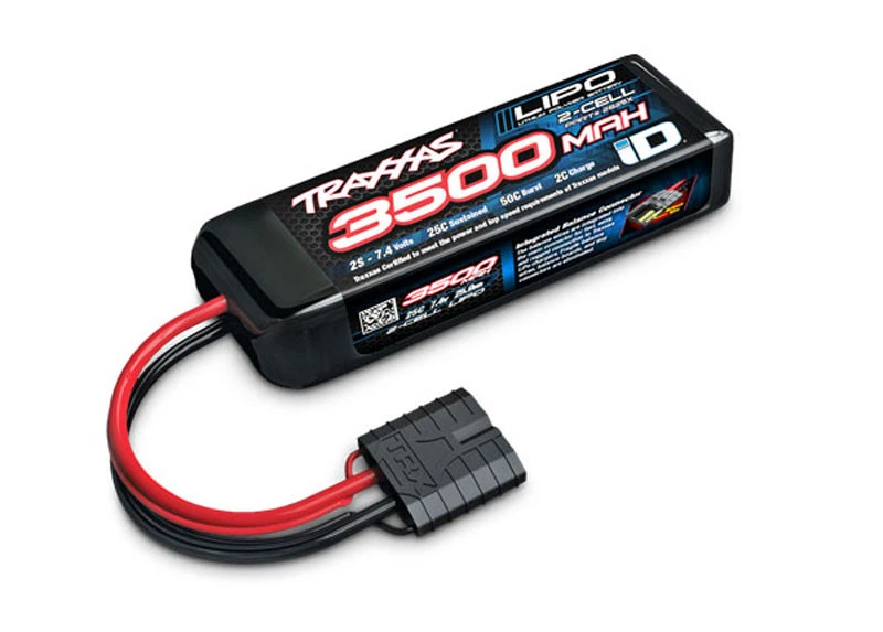 Traxxas 3500mAh 7.4V 2-Cell 25C LiPo Battery 3 Traxxas 3500mAh 7.4V 2-Cell 25C LiPo Battery