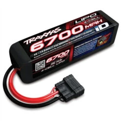 Traxxas 14.8V 4S 6700mAh LiPo W/ID Connector