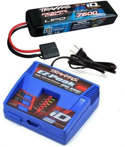 Traxxas EZ-Peak Plus LiPo Charger & 7600mAh 7.4V ID Battery Combo SLASH 2WD 4X4 3 Traxxas EZ-Peak Plus LiPo Charger & 7600mAh 7.4V ID Battery Combo SLASH 2WD 4X4