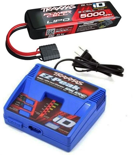 Traxxas EZ-Peak Plus LiPo Charger & 5000mAh 11.1V ID Battery Combo SLASH VXL 4X4 3 Traxxas EZ-Peak Plus LiPo Charger & 5000mAh 11.1V ID Battery Combo SLASH VXL 4X4