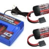 Traxxas EZ-Peak Plus Charger 2x 5000mAh 11.1V ID Battery Combo E-REVO BRUSHLESS -RC Superstore TRA2970 2x2872X ERVO 2 72981.1562600207