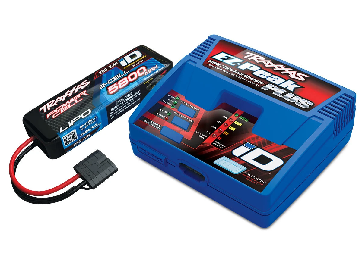 Traxxas 2992 EZ-Peak ID Charger & 2S 5800mAh LiPo Battery Completer 3 Traxxas 2992 EZ-Peak ID Charger & 2S 5800mAh LiPo Battery Completer