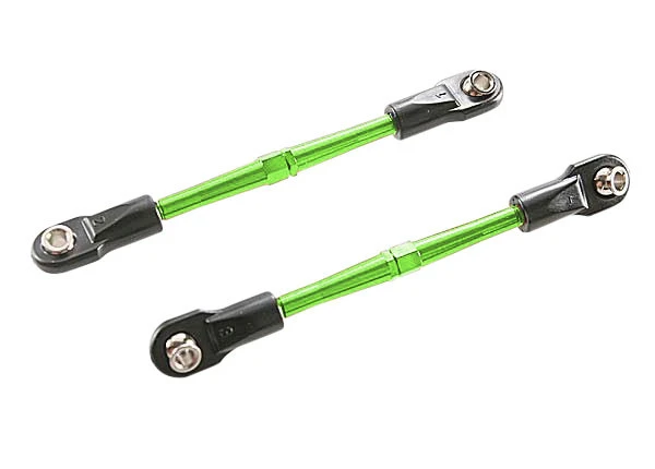 Traxxas Green Aluminum 59mm Turnbuckle Toe Links: Rustler, Slash 3 Traxxas Green Aluminum 59mm Turnbuckle Toe Links: Rustler, Slash