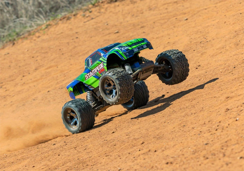 Traxxas Stampede VXL Brushless 2WD RC Truck W/TSM & Pro Series Magnum 272R (no Batt/charger) 4 Traxxas Stampede VXL Brushless 2WD RC Truck W/TSM & Pro Series Magnum 272R (no Batt/charger) - Image 2