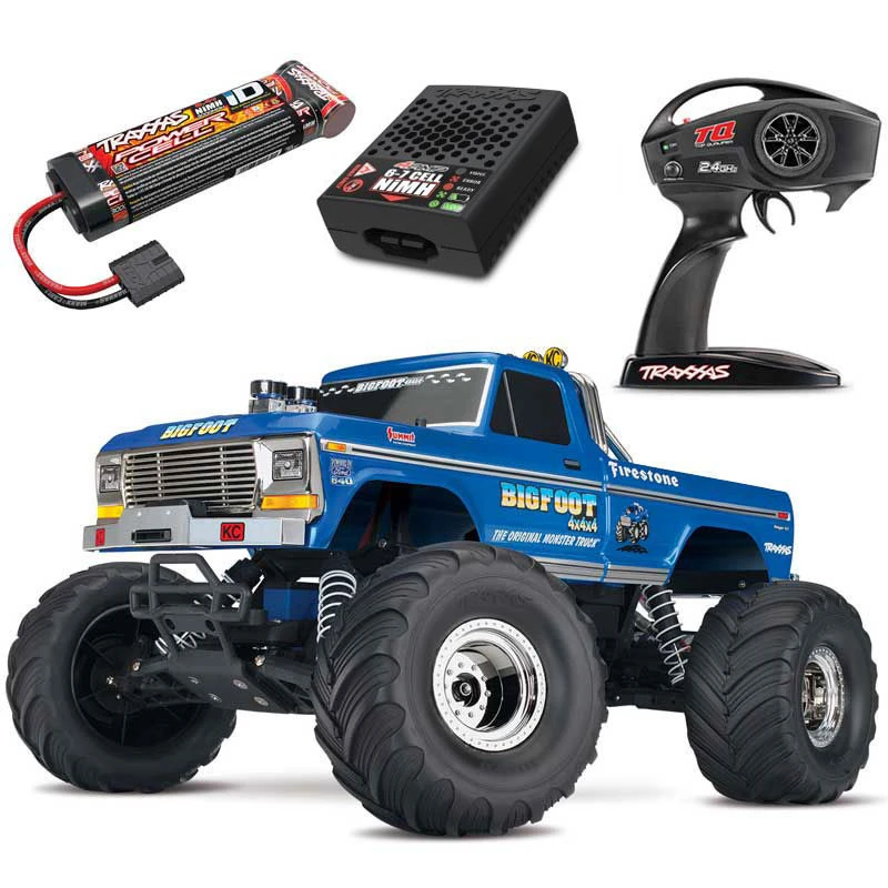 Traxxas BIGFOOT 2WD Heavy Duty RTR RC Truck W/Battery & USB-C Charger 3 Traxxas BIGFOOT 2WD Heavy Duty RTR RC Truck W/Battery & USB-C Charger