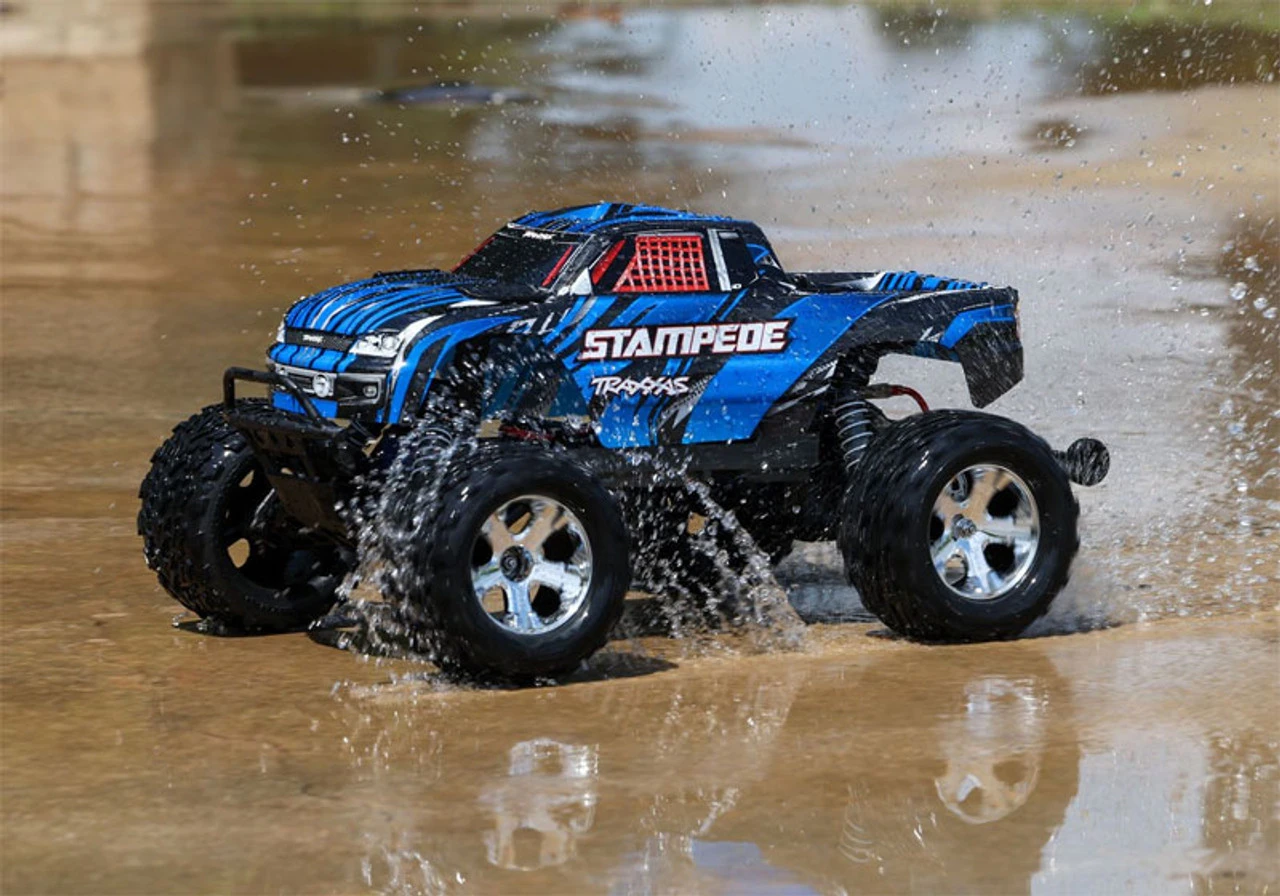 Traxxas Stampede XL-5 2WD Heavy Duty RTR RC Monster Truck W/ID Battery & USB-C Charger 5 Traxxas Stampede XL-5 2WD Heavy Duty RTR RC Monster Truck W/ID Battery & USB-C Charger - Image 3
