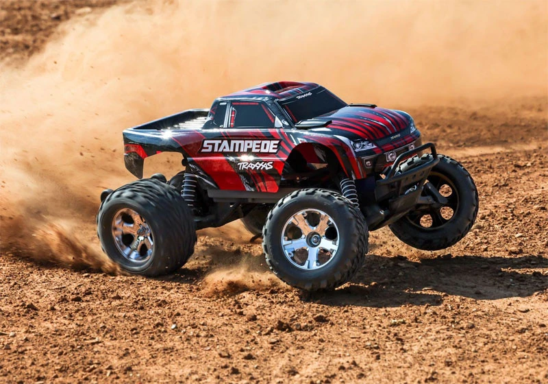 Traxxas Stampede XL-5 2WD Heavy Duty RTR RC Monster Truck W/ID Battery & USB-C Charger 9 Traxxas Stampede XL-5 2WD Heavy Duty RTR RC Monster Truck W/ID Battery & USB-C Charger - Image 7