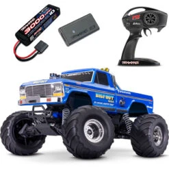 Traxxas BIGFOOT 2WD Brushless BL-2s RTR Monster Truck & FREE LIPO BATTERY AND USB-C LIPO CHARGER